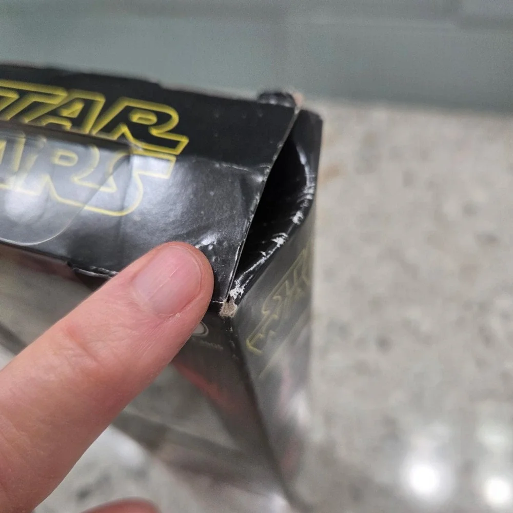 Star Wars Darth Vader Figure Boxed Hasbro Collectible Toy (slight box‎ damage)
